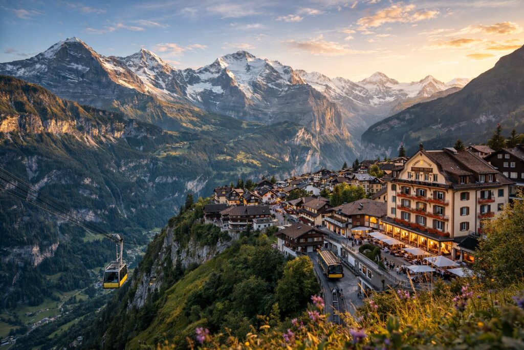 Muerren - Eiger - Moensch - Jungfrau Muerren-Eiger-Moensch-Jungfrau.